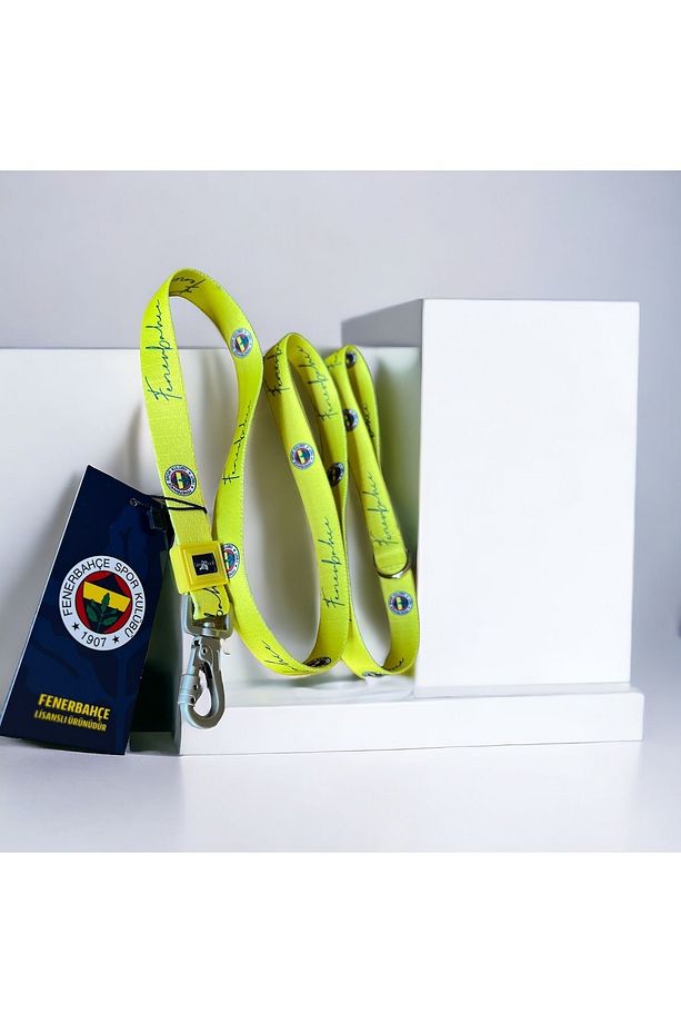 , Fenerbahçe Lisanslı Köpek Gezdirme Tasması, Köpek Gezdirme Kayışı - 1
