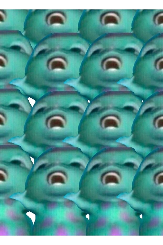 Bibble Meme Kolaj Tablo Ahşap Poster Dekoratif - 1