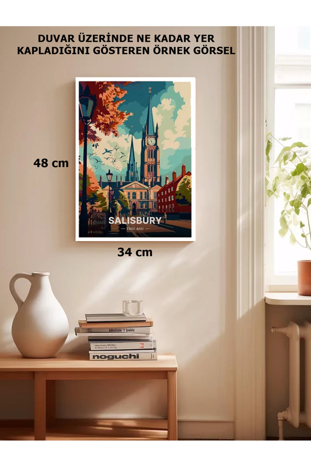 Manyok Tablo Ahşap Poster Dekoratif - 5