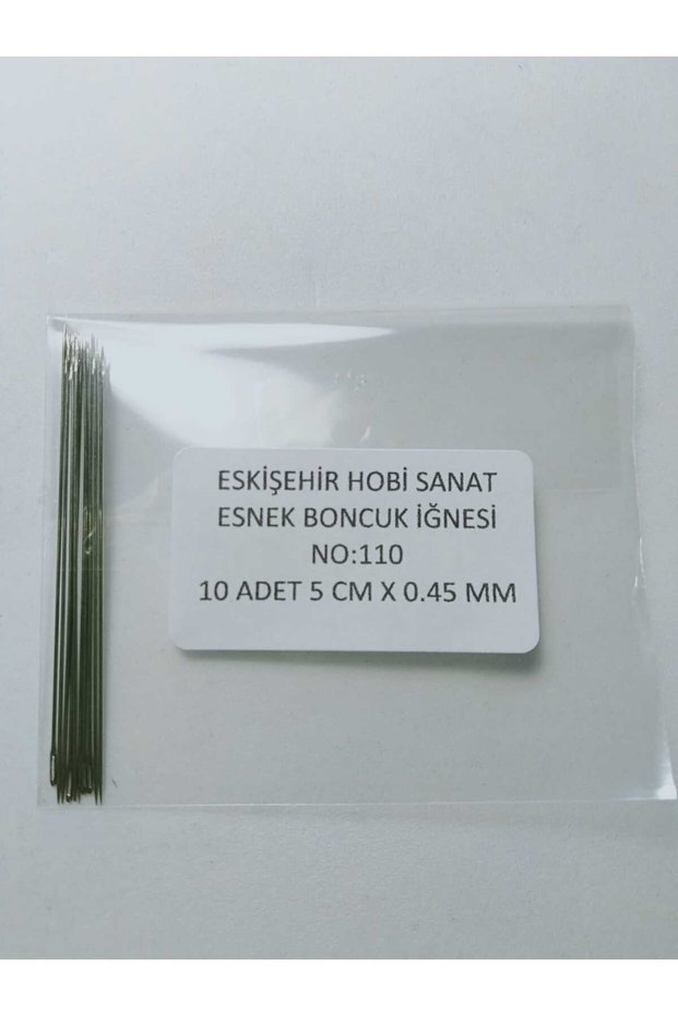 Size 16 5 cm 10 Pieces Sand Bead Needle Flexible Soft for Miyuki Peyote, Brick Technique and Loom