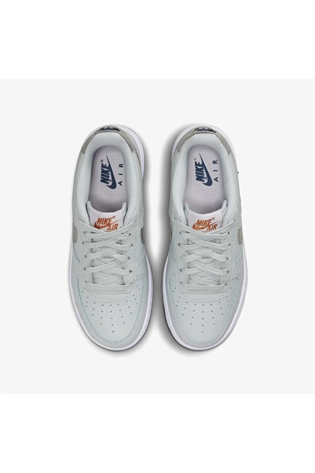Air Force 1 Women Gri-Beyaz Sneaker Spor Ayakkabı CT3839-004 - 4