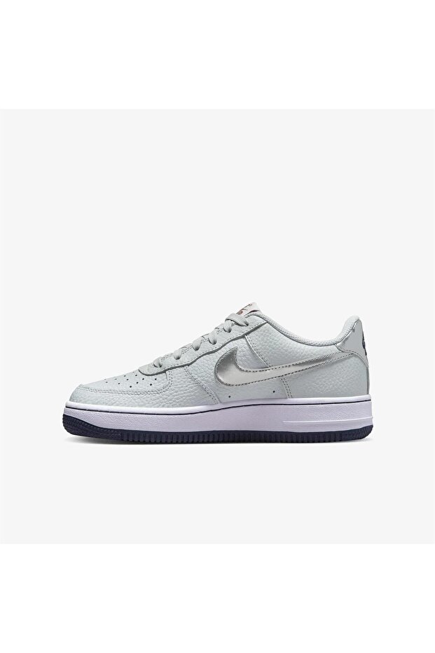 Air Force 1 Women Gri-Beyaz Sneaker Spor Ayakkabı CT3839-004 - 2