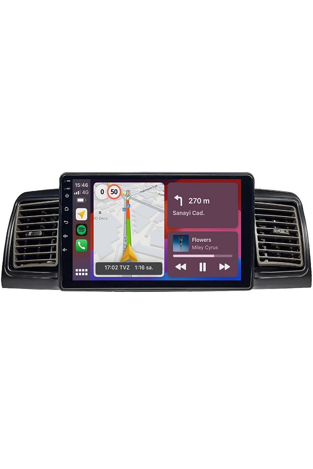 Toyota Corolla Android Multimedya Sistemi (2002-2006) CRV4558XP - 5
