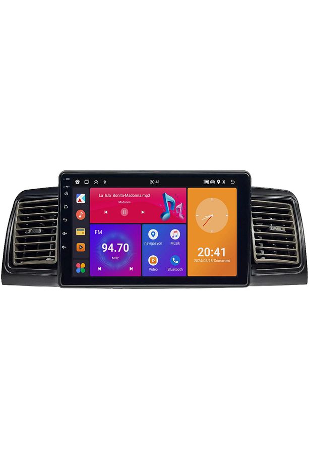 Toyota Corolla Android Multimedya Sistemi (2002-2006) CRV4558XP - 1