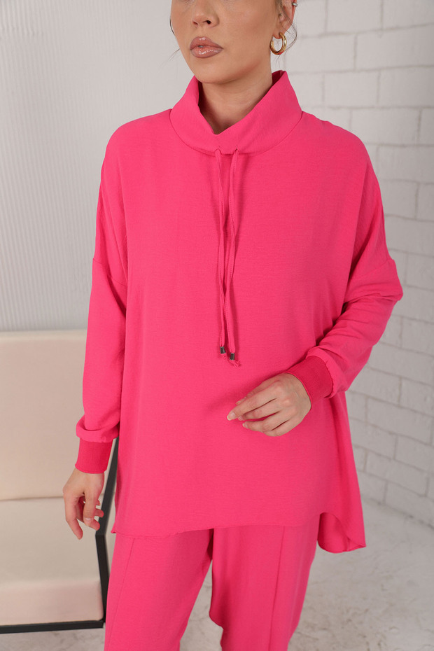 طقم تونيك فوشيا أساسي - 32-2207 - 5