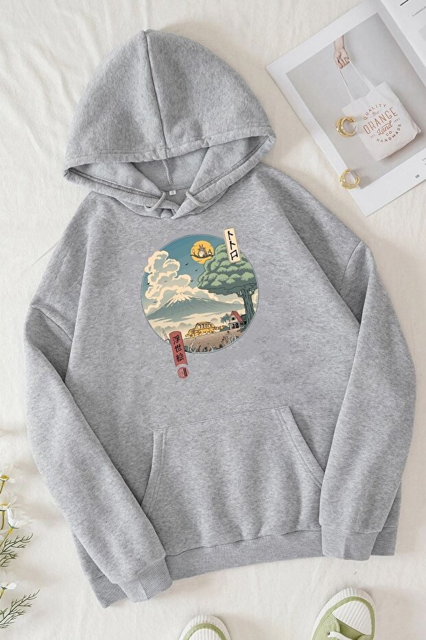 Unisex Neighbor's Ukiyo E Printed Sweatshirt