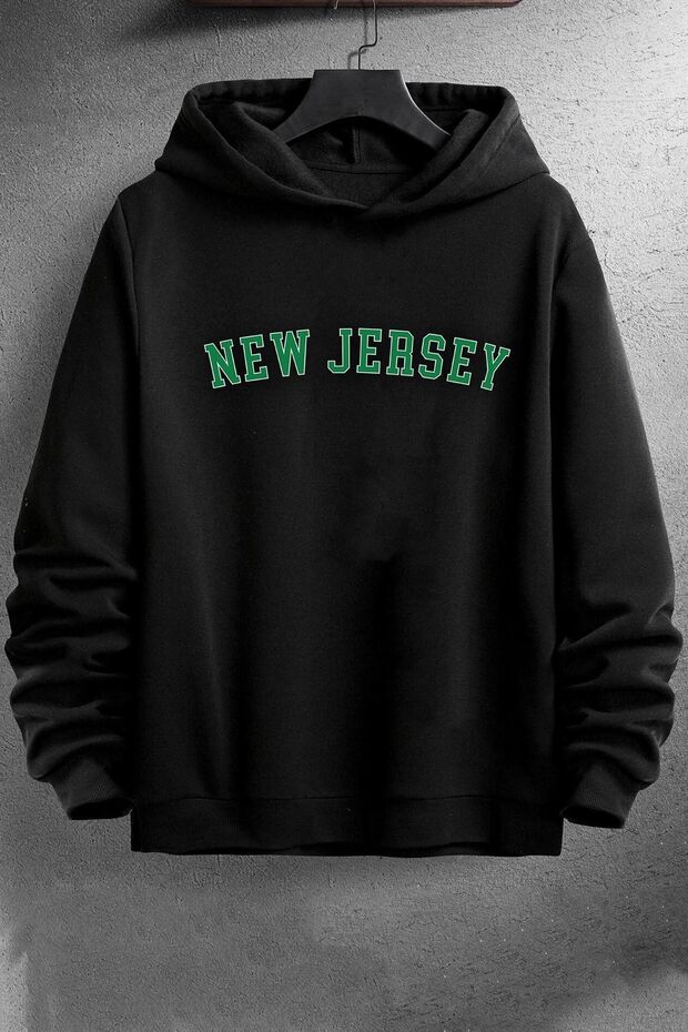 Unisex New Jersey Printed Sweatshirt
