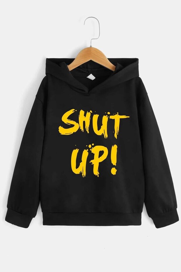 Children's Shut Up Printed Sweatshirt