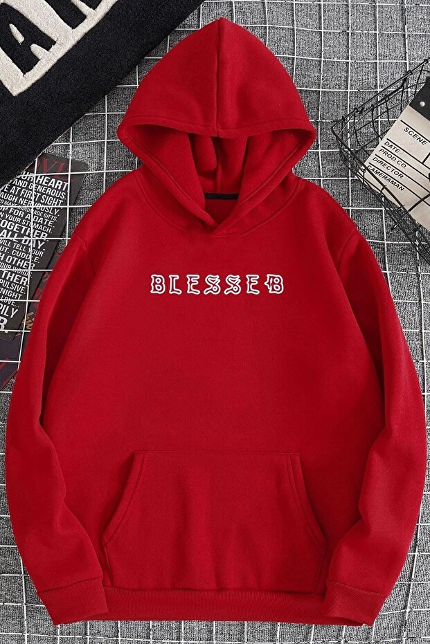 سويت شيرت بطبعة Blesseb للجنسين