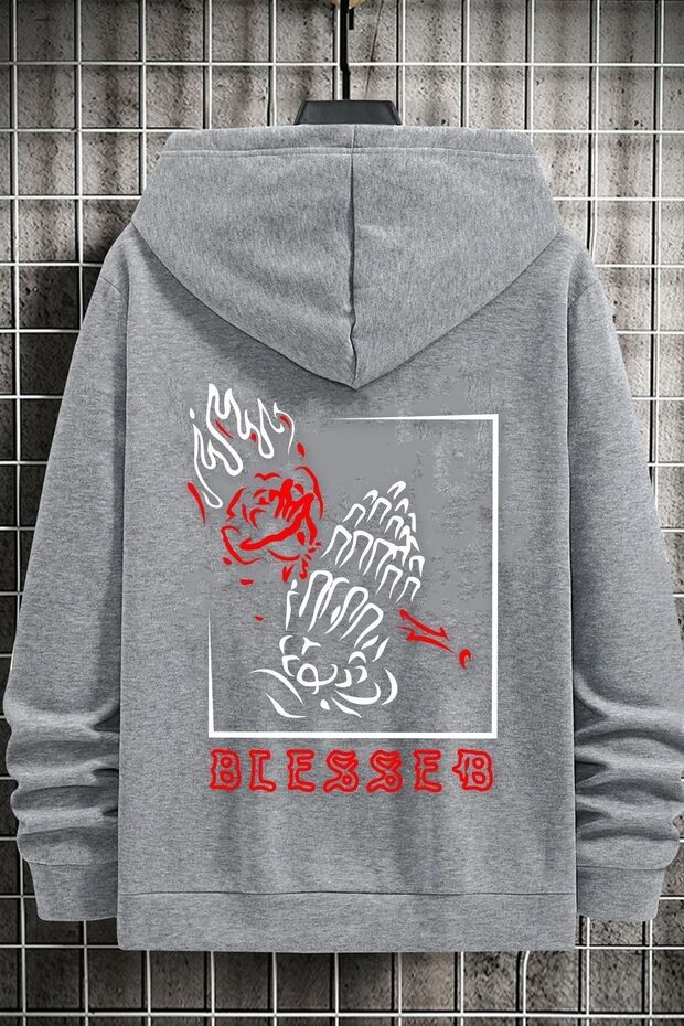 سويت شيرت بطبعة Blesseb للجنسين