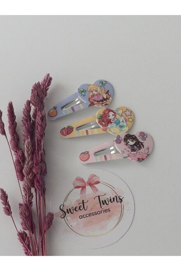 Set kopči u obliku srca - 3