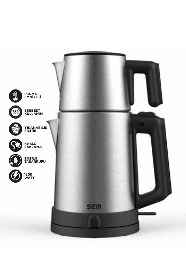 Melodi Inoks Çay Makinesi Sd715 - 3