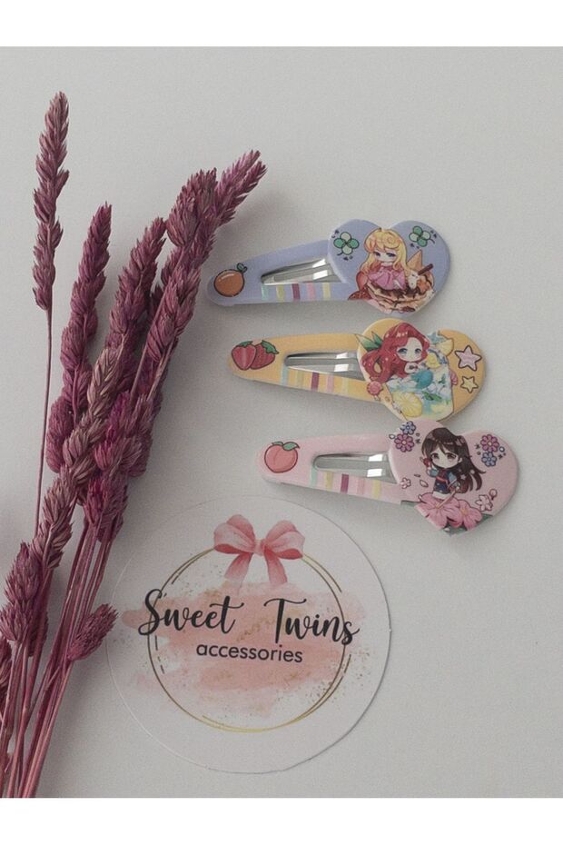 Set kopči u obliku srca - 2