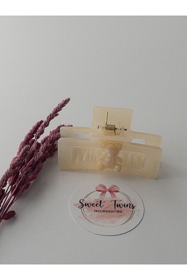 Teddy Bear Rectangular Latch Buckle - 3