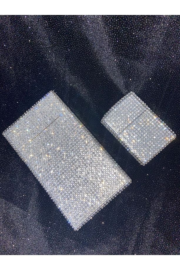 Slender Sigara Kutusu Ve Zippo Çakmak Touch Blue - 2