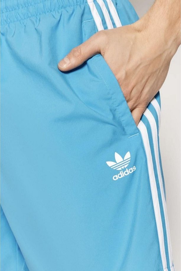 ADİDAS ADICOLOR CLASSICS TRACE Erkek Mavi Şort - 4