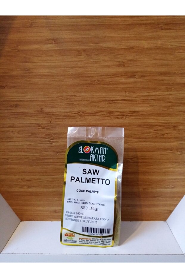 Saw palmetto ground 50 gr ( 100% dwarf palm powder )