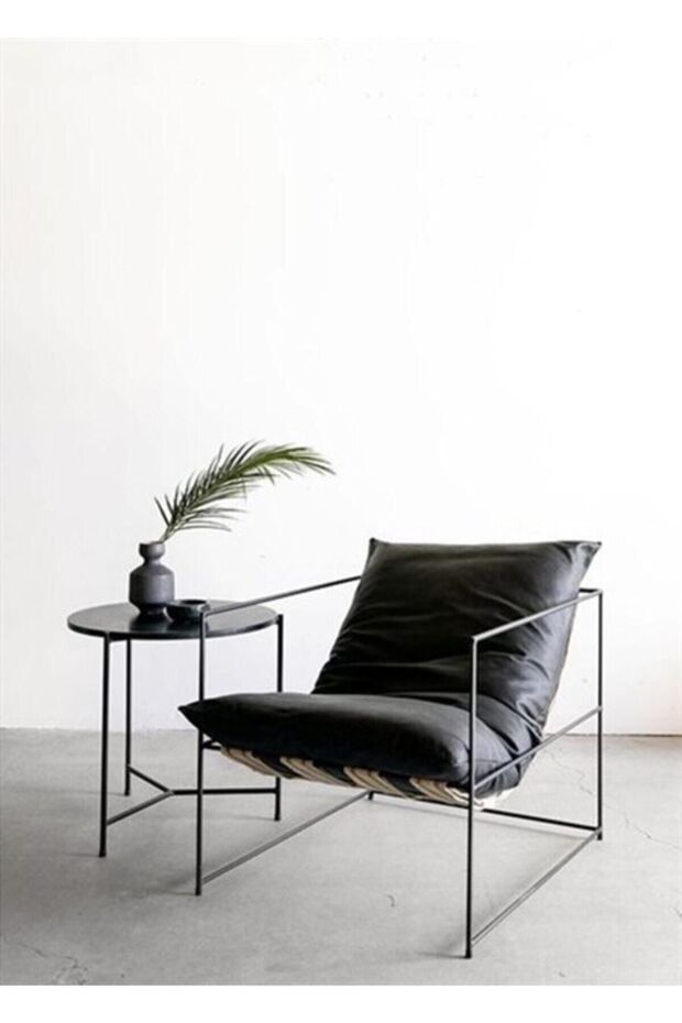 Cube Gerçek Deri Berjer - 1