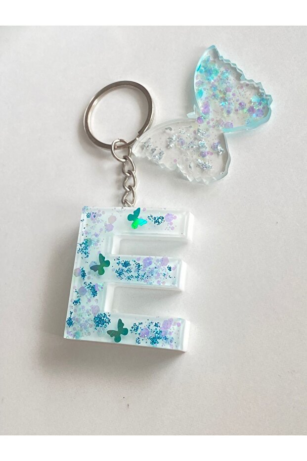 هدية سلسلة المفاتيح حرف E - 7