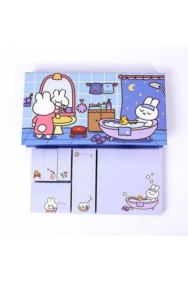 Yapışkanlı Not Kağıtları Sweet House Karikatür 480 Yaprak - 1