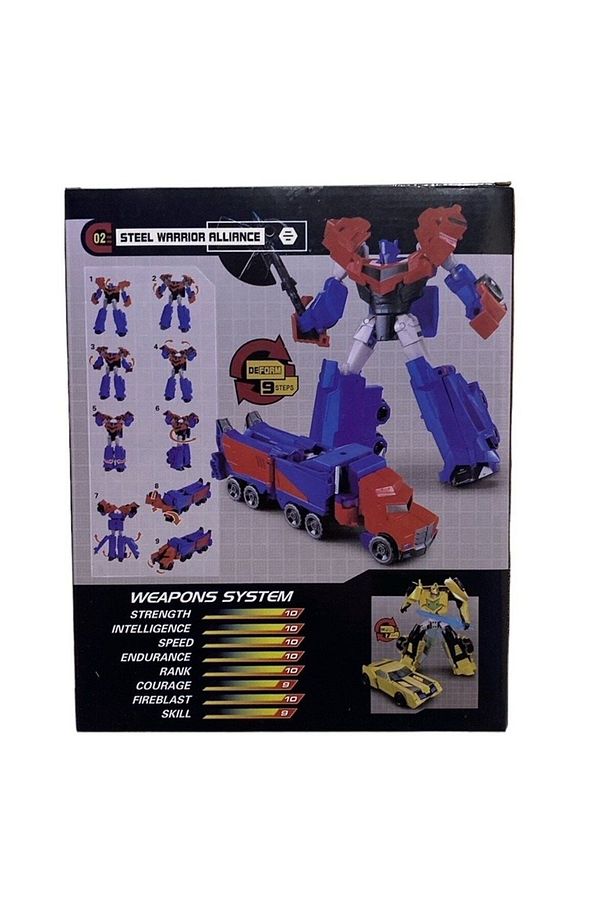 20 CM 9 Adımda Dönüşen Robot 9141 - 2