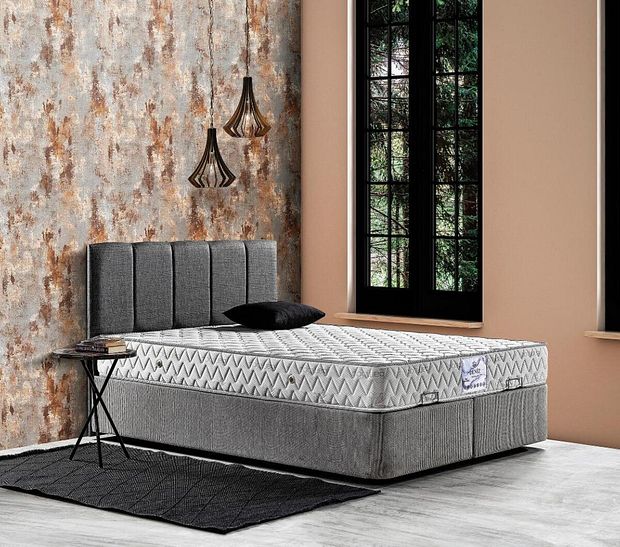 Plus 140X200 Çift Kişilik Yatak, Baza, Başlık Seti EY2024 - 1