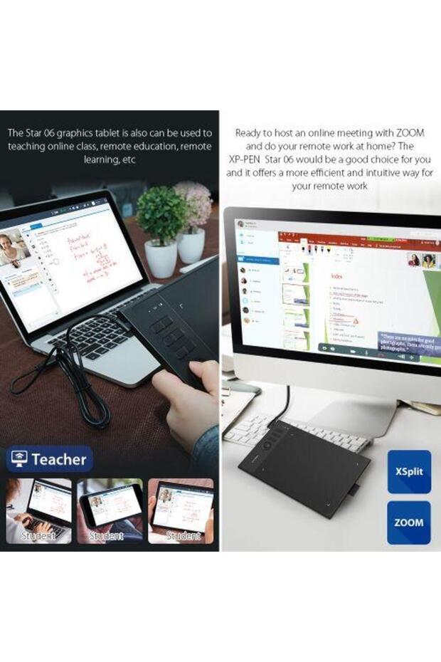 Star 06 Wireless Kablosuz Grafik Tablet - 3