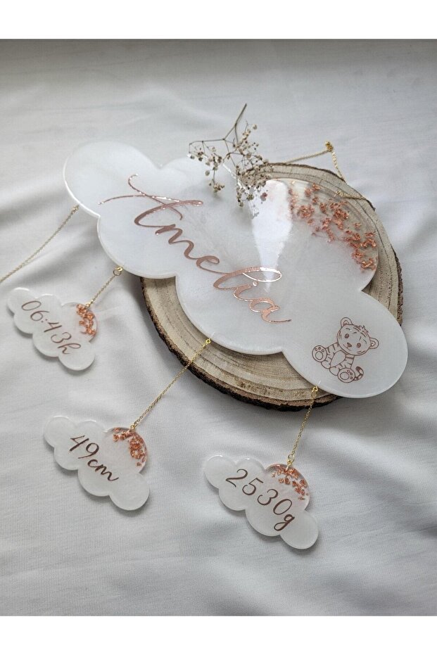 Bebek & Çocuk Epoksi Kapı Süsü - 1