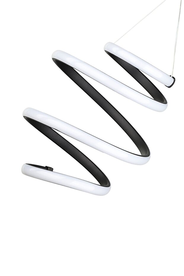 Döngü Ledli Avize Siyah - 4