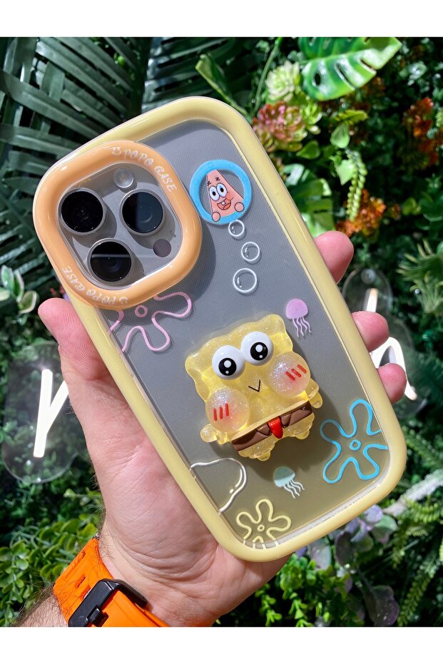 حافظة حماية لطيفة لهاتف IPHONE 15 PRO MAX مع ممتص للصدمات - 4