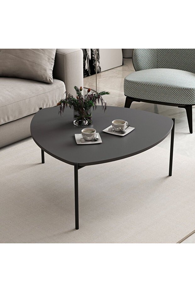 Lenny Orta Sehpa - Antrasit - 1