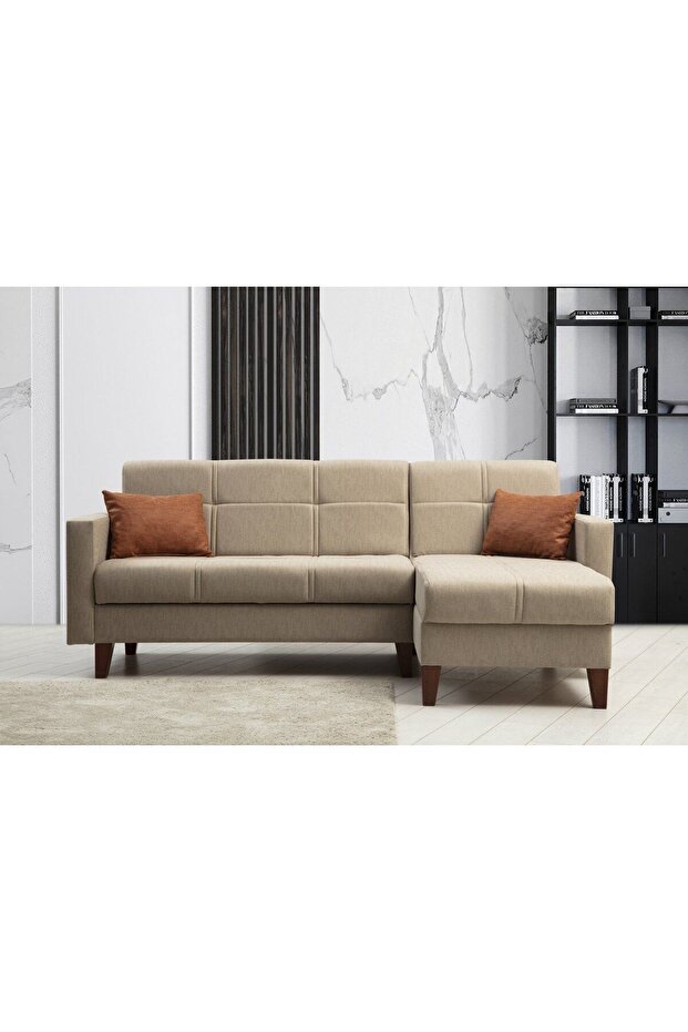 Polya Köşe Koltuk - Bej 92 - 4