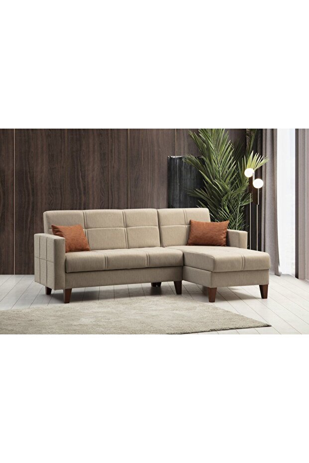 Polya Köşe Koltuk - Bej 92 - 1