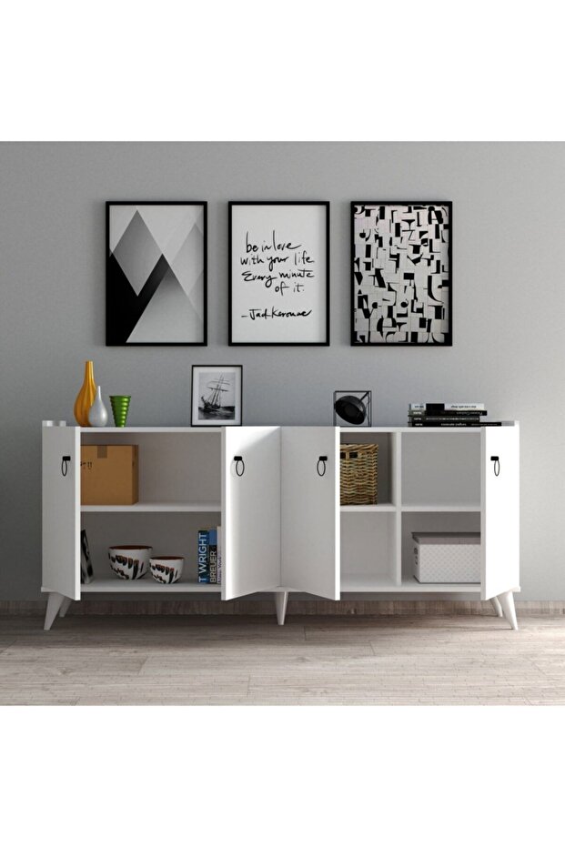 Beyaz Modern Konsol Ksl0101 - 3