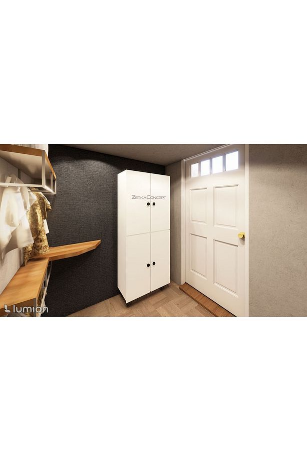Faro Mdf 4 Raflı Çok Amaçlı Mutfak Banyo Ayakkabılık Dolap 60cm - 7