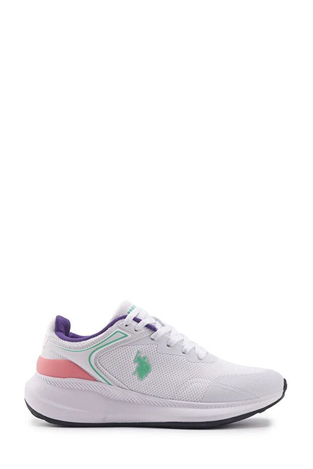 Pacific white cloth women's sports & running shoes