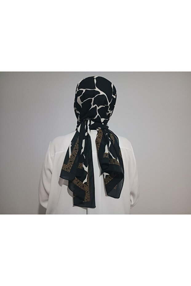 شال ناعم منقوش بالرخام المجعد - 2