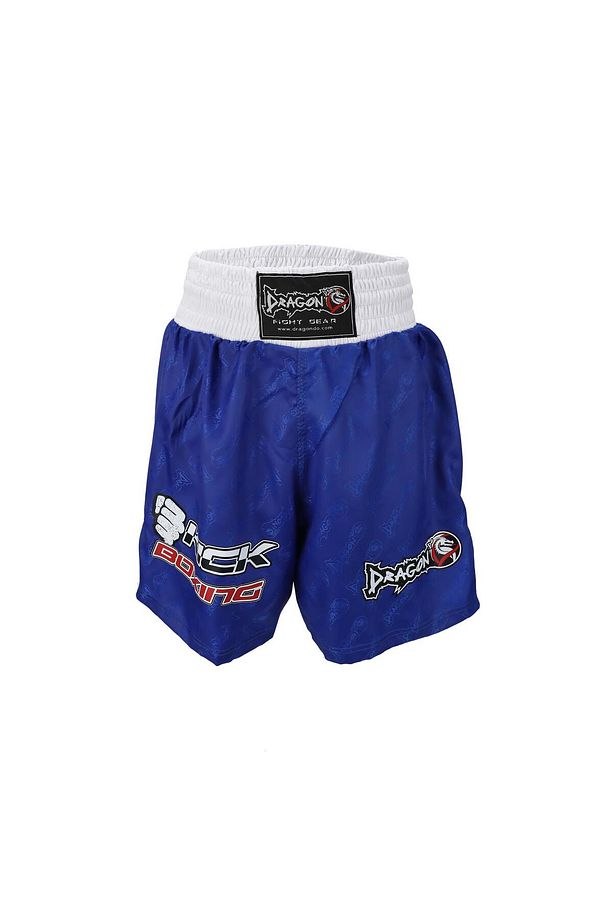 Kf1003 Mavi Kick Boks Şort ve Profesyonel Dişlik Kick Boxing Şort Seti - 2