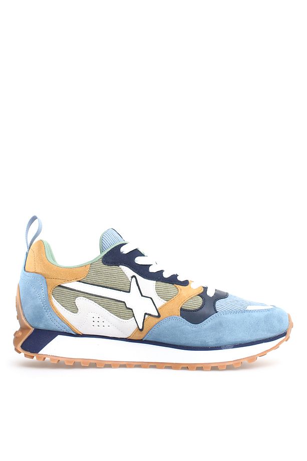 Mavi - Çok Renkli Erkek Süet + Tekstil Sneaker LOOP-UNI. - 2