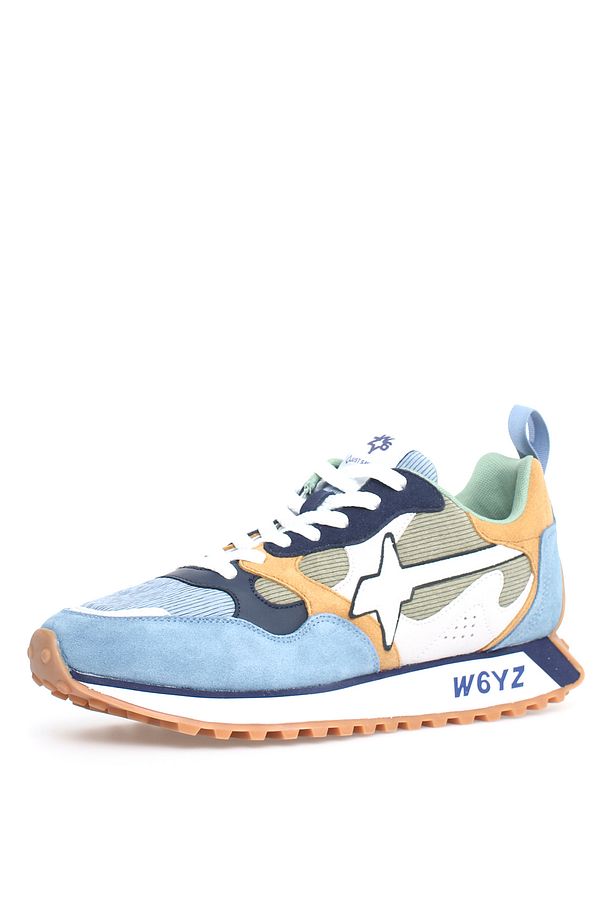 Mavi - Çok Renkli Erkek Süet + Tekstil Sneaker LOOP-UNI. - 3