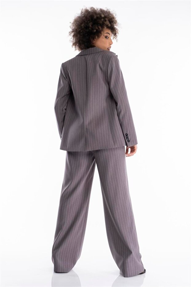 ÇİZGİLİ CEKET - 4