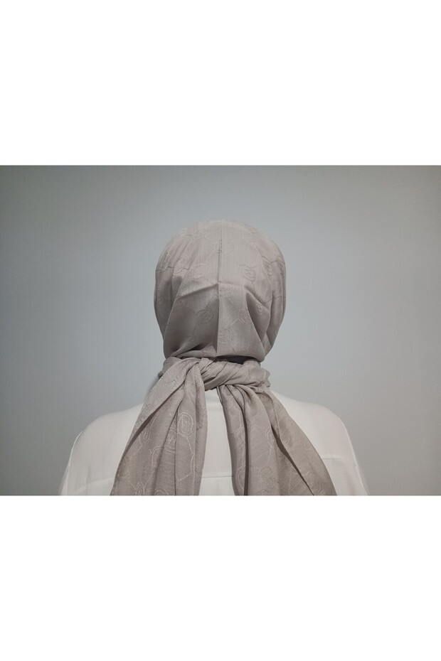 Monogram Patterned Shawl - 3