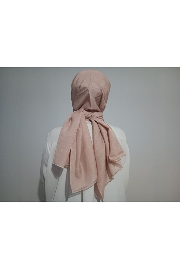 Monogram Patterned Shawl - 1