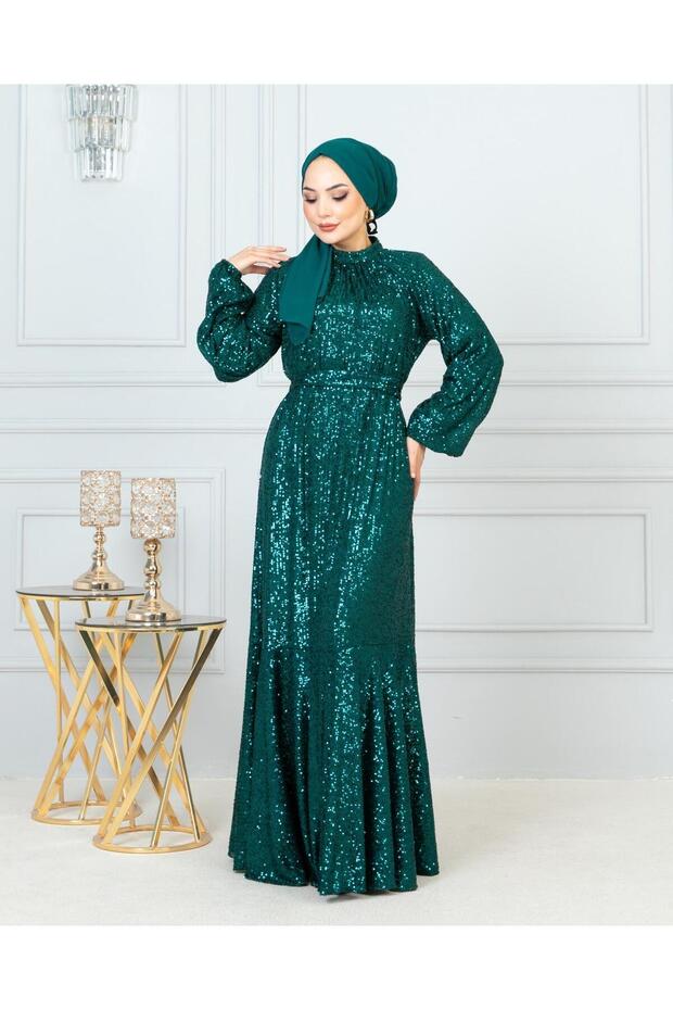 PAYET ABİYE ELBİSE - 4