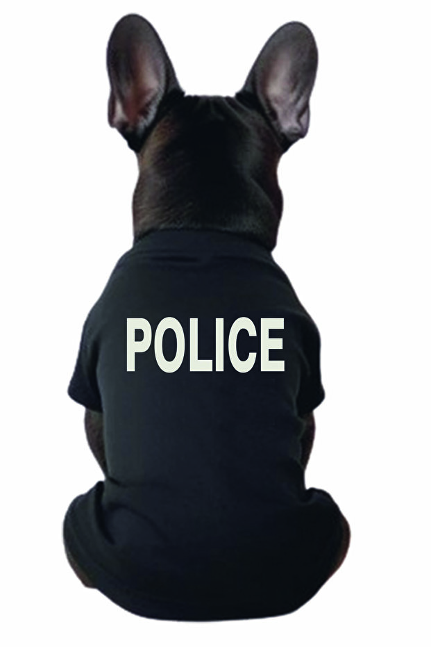 قميص داخلي للكلاب والقطط من Advantage Police - مطبوع عاكس