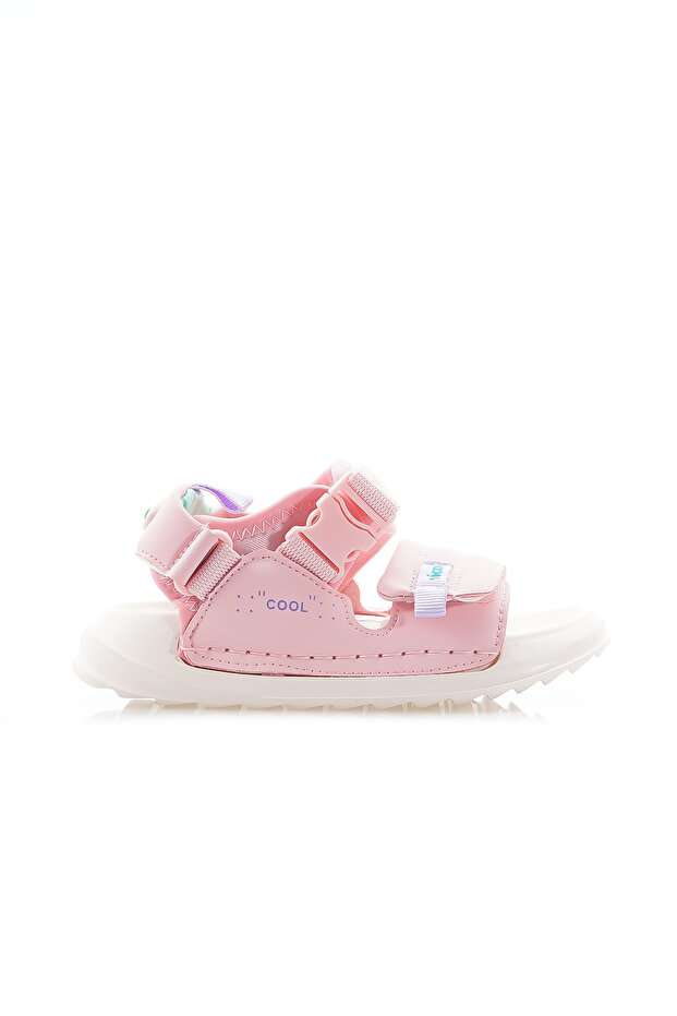 Rave Girl's Boy's Anatomical Lightweight Daily Sandals - 26-35 BK Pink