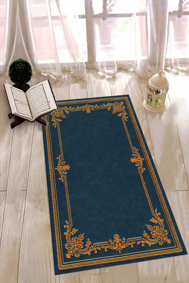 Digital Printed Non-Slip Washable (70X130) Gift Prayer Mat Prayer Rug