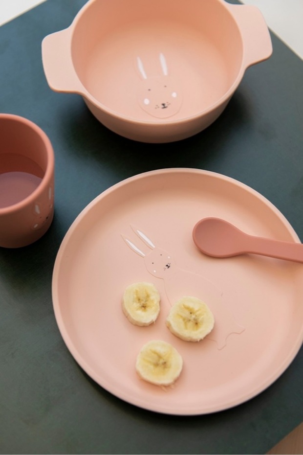 SILICONE PLATE MRS.RABBIT - SİLİKON TABAK - 1