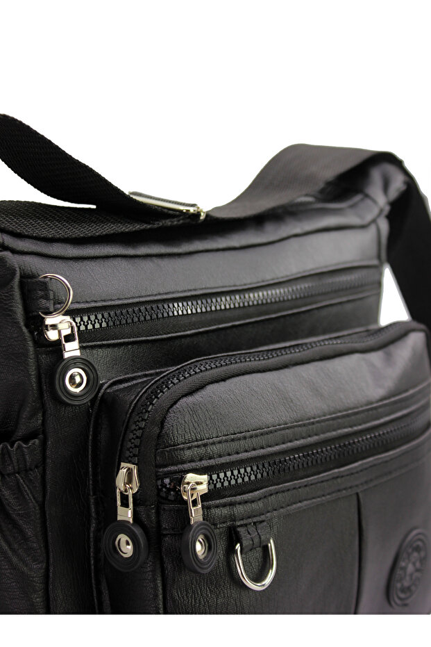 Deri Postacı Çantası - 3