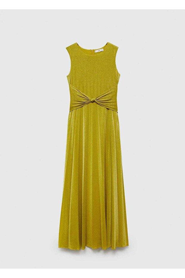 Düğümlü lureks elbise - 3